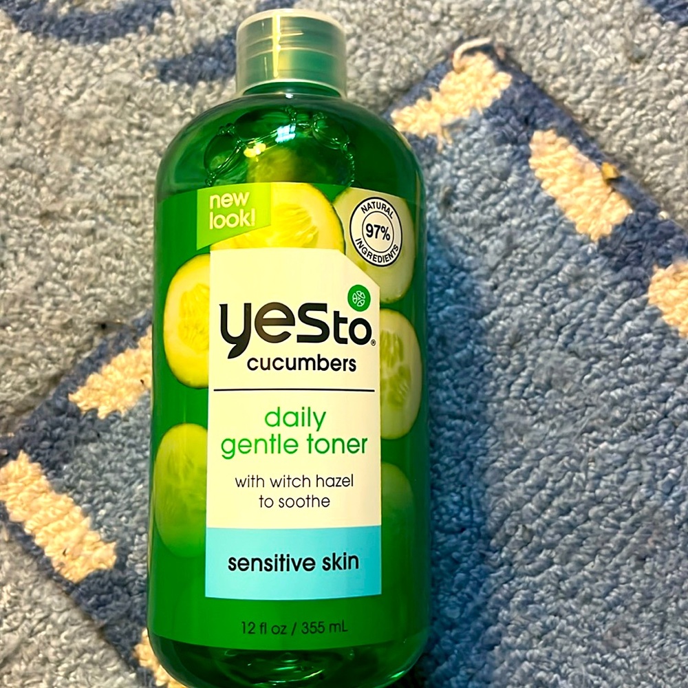 NIP! Yes to Cucumbers Gentle Toner. 12 ounces
